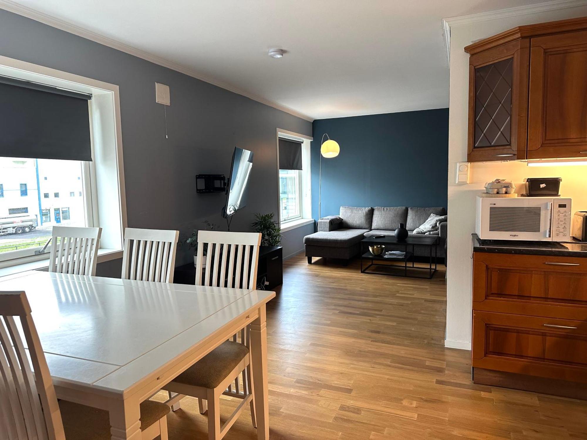 Urban - Spacious And Luminous 100 M2 Urban Flat With 3 Large Bedrooms Appartement Ålesund