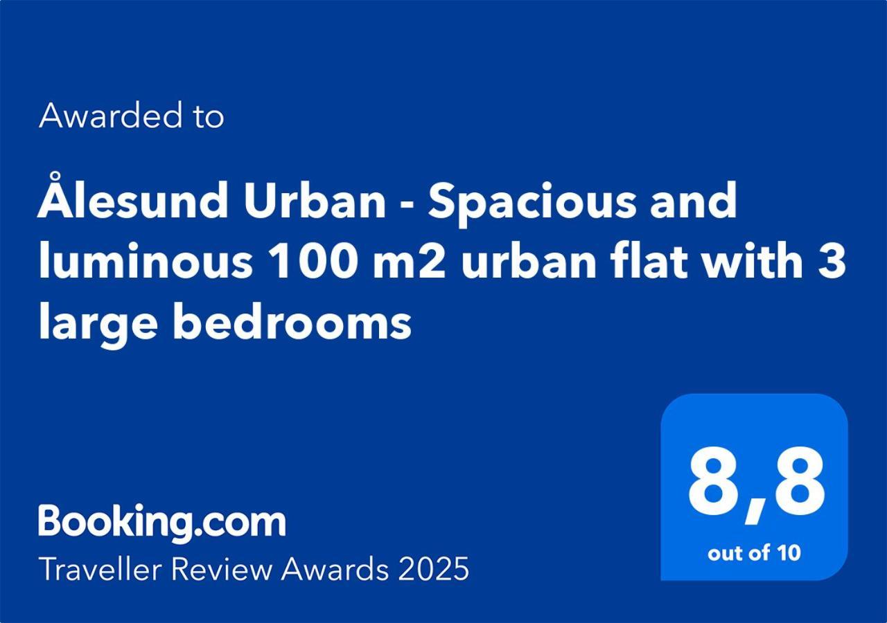 Urban - Spacious And Luminous 100 M2 Urban Flat With 3 Large Bedrooms * Ålesund